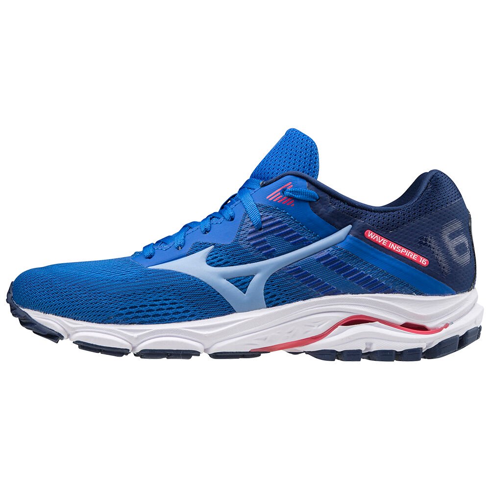 Women's Mizuno Running Shoes Blue Wave Inspire 16 Shoes - J1GD204421